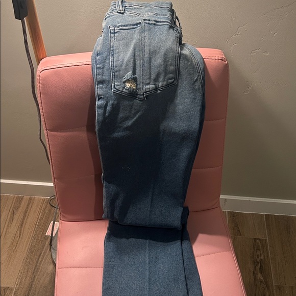 Good American Women's Denim Straight Leg Jeans - Picture 5 of 7